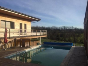Maison écologique avec piscine privée en Dordogne - FR-1-616-341